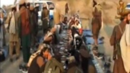 A screen grab from the YouTube video by Taliban faction Tehrek-e Taliban Pakistan (TTP) around the April 15 prison break in Bannu, northwestern Pakistan.