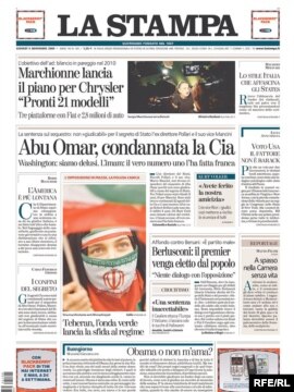 Гуревич тууралуу макала жазган La Stampa гезити