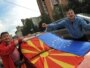 Slavlje u Skoplju nakon što je Evropska komisija preporučila pregovore sa Makedonijom o priključenju, oktobar 2009