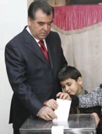 President Rakhmonov won a third term in the voting on November 6 (Bymedia.net)