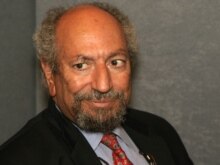 Egypt - Saad Eddin Ibrahim, founder and developer of the Ibn Khaldun Center for Development Studies in Cairo, during an interview with RFE/RL, Prague, 05Jun2007