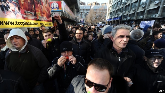 Protesti u Makedoniji