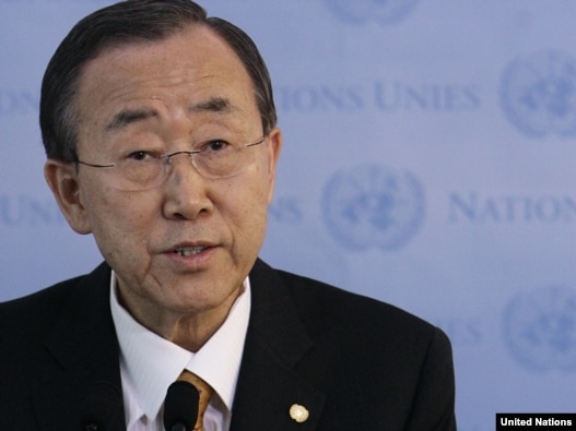 بان 
گی-مون، دبیرکل سازمان ملل متحد