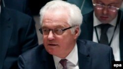 Постоянный представитель России при ООН Виталий Чуркин.