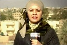 Iraq -- A TV grab of Iraqi journalist Atwar Bahjat, who was assassinated in the central city of Samarra in February 2006, undated