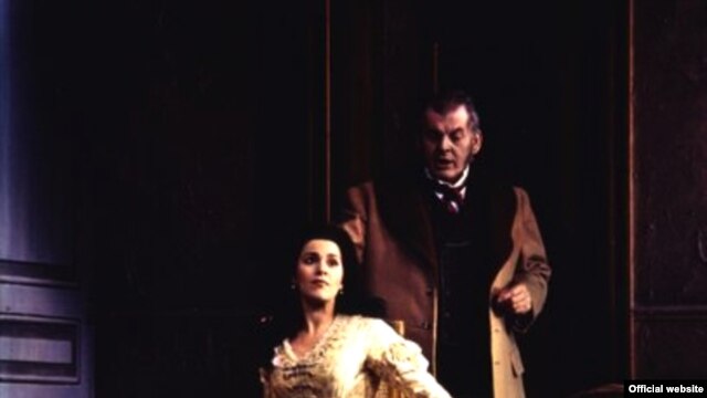 Angela Gheorghiu cu Leo Nucci în Traviata