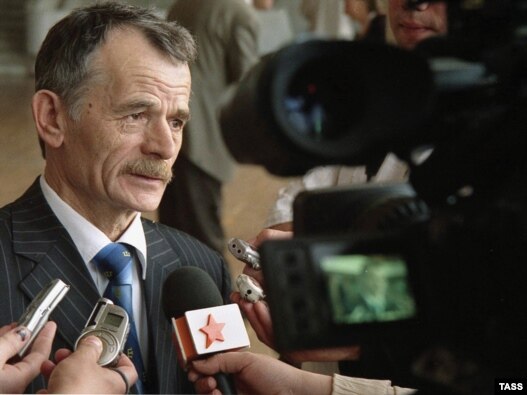 Mustafa Dzhemilev, the head of Ukraine's Crimean Tatars