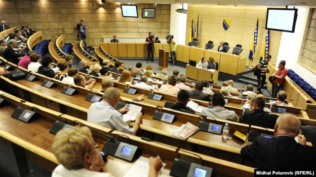 Jedna od sjednica Parlamenta Federacije BiH