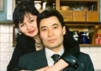 Ghalymzhan Zhaqiyanov and his wife Karlygach (file photo)