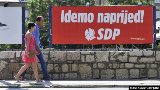 Predizborni plakati SDP-a BiH