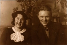 Натальля Арсеньнева і Максім Танк. Вільня, 1937 г. БДАМЛМ