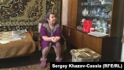 Tatyana Bogdanova lives in the remote village of Vegarus and says she spends much of her time just watching TV, although even that is often not possible due to regular power outages.