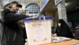Iran – A man casts his ballot during the parliamentary election in Tehran on March 2, 2012.