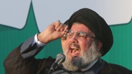 Hizballah chief Hassan Nasrallah 
