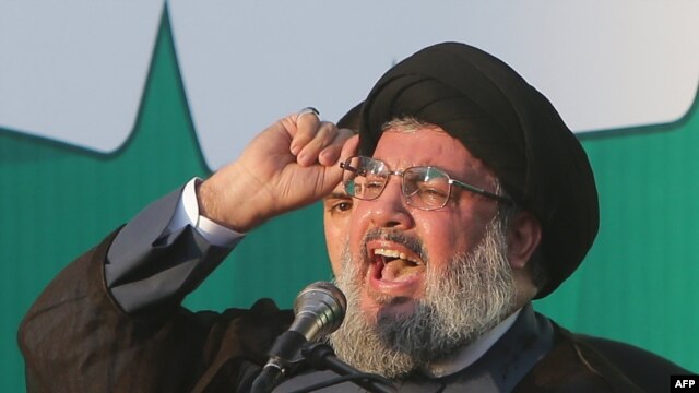 Hizballah chief Hassan Nasrallah 