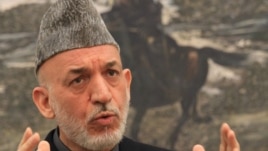 Presidenti i Afganistanit, Hamid Karzai.