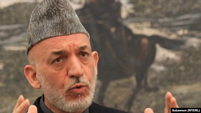 Presidenti i Afganistanit, Hamid Karzai.