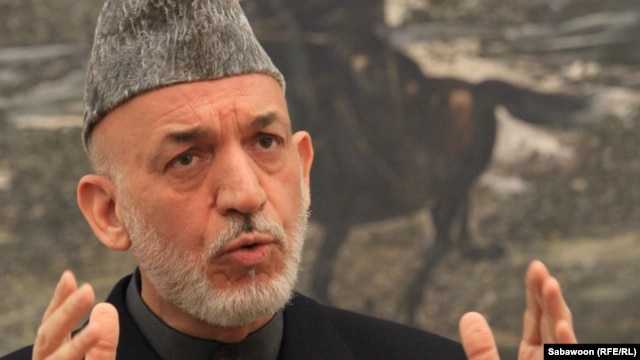 Afghan President Hamid Karzai
