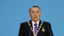 Kazakh President Nursultan Nazarbaev