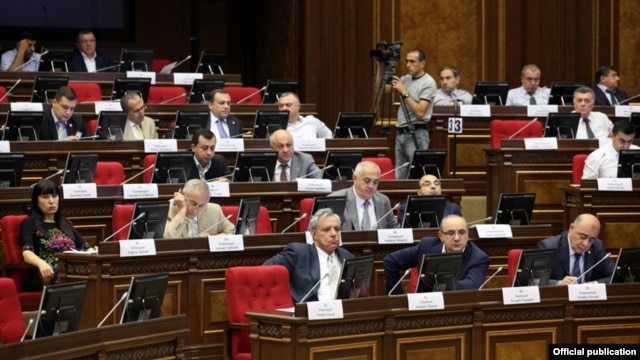 ԲՀԿ խմբակցության պատգամավորները Ազգային ժողովում