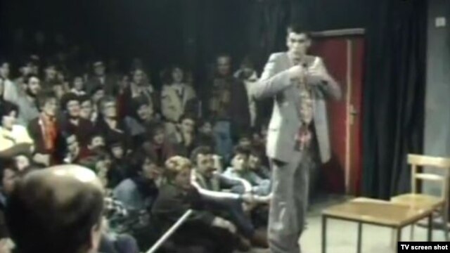 Iz kultne predstave "Audicija", Sarajevo, 1985.