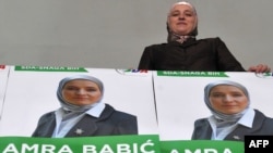 Amra Babic, the newly elected mayor of the central Bosnian town of Visoko