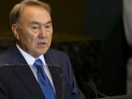 Kazakh President Nursultan Nazarbaev