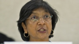 UN High Commissioner for Human Rights Navi Pillay