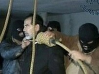 An image of the Hussein execution (ISNA)
