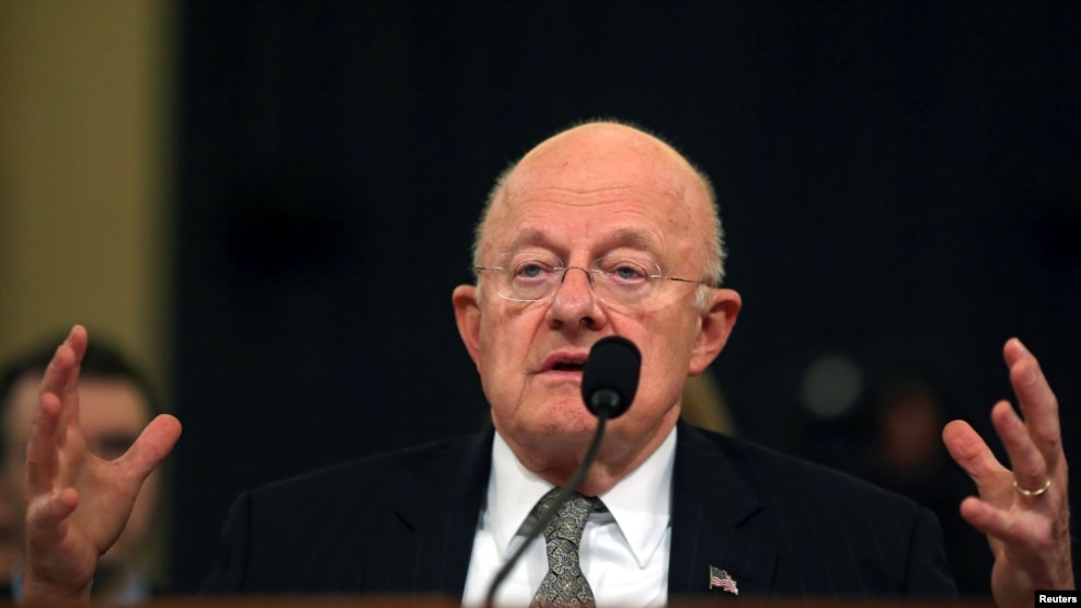 The director of national intelligence, James Clapper