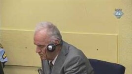 Ratko Mladić u sudnici 25. kolovoza 2011