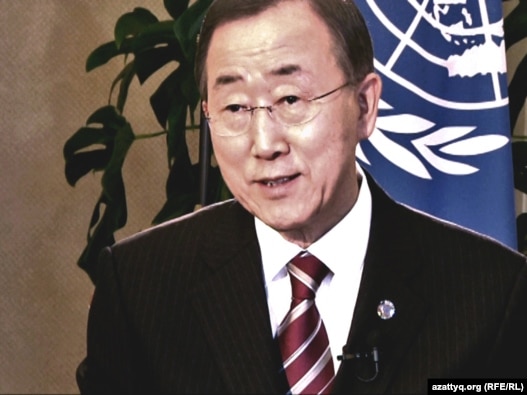 بان گی مون، دبیرکل سازمان ملل 