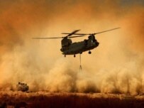 A British helicopter supplying troops in Helmand Province (file photo) (epa)
