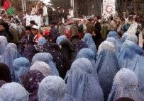 Tensions were evident a year ago, as Afghans rallied to condemn Pakistan in the streets of Herat (epa)