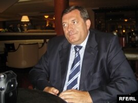 Milorad Dodik u Pragu, 27. avgusta 2009.