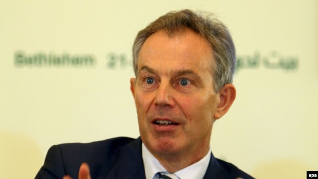 Former British Prime Minister Tony Blair