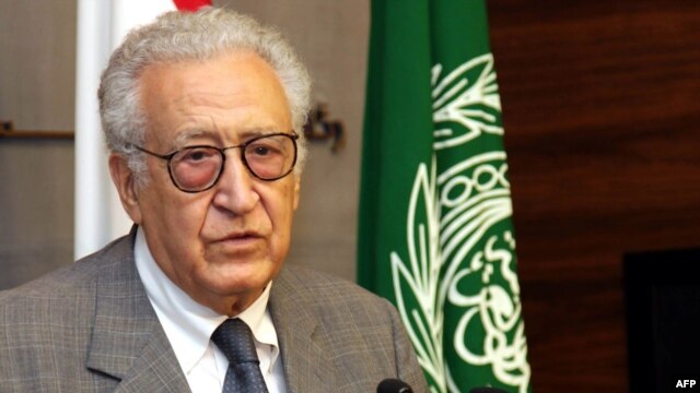 UN Envoy to Syria Lakhdar Brahimi
