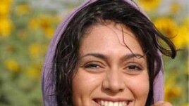 Iranian actress and blogger Pegah Ahangarani