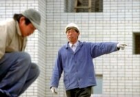 Chinese migrant workers on a construction site in the Siberian city of Chita (ITAR-TASS)