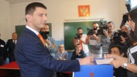 Darko Pajović na glasanju