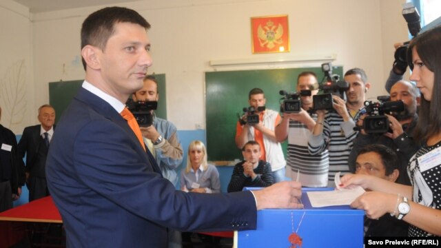 Darko Pajović na glasanju