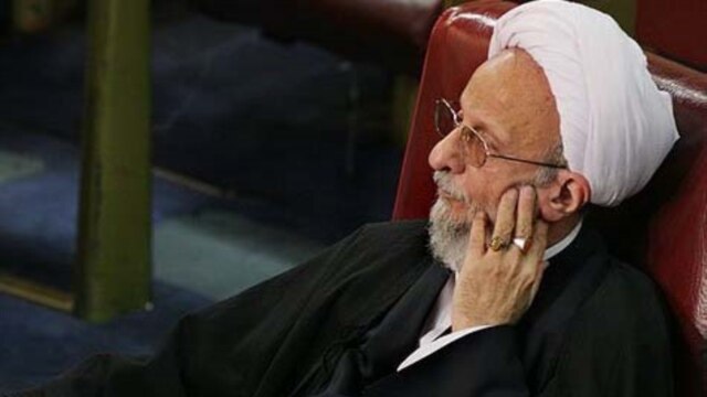 Ayatollah Mohammad Taqi Mesbah-Yazdi, President Ahmadinejad's spiritual adviser (Fars file photo)