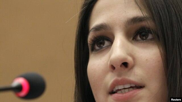 Shehrbano Taseer, daughter of Salmaan Taseer, the Pakistani governor who was killed for opposing the country's blasphemy law. 