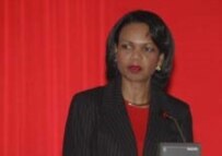Condoleezza Rice in Bishkek on 11 October