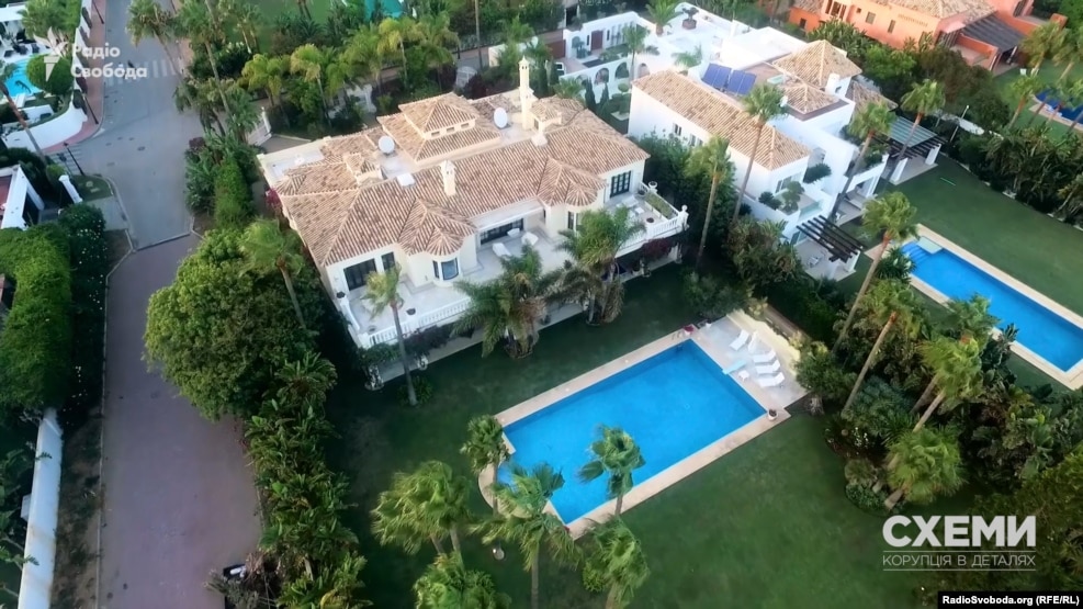 The Spanish villa owned by Ukrainian President Petro Poroshenko
