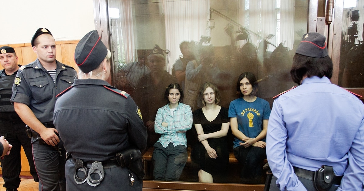 Pussy Riot всем по два года колонии ВИДЕО