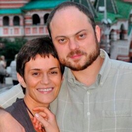 Владимир Кара-Мурза с женой Евгенией