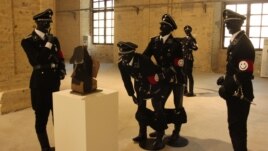 The Chapman brothers presented their shocking imagery in Kyiv earlier this year.