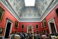 Inside the Hermitage Museum in St Petersburg (epa)