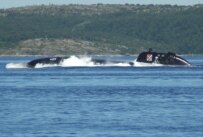 Russian nuclear submarine in the Barents Sea (ITAR-TASS)